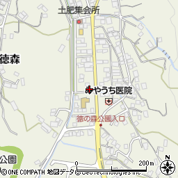 愛媛県大洲市徳森2245-43周辺の地図
