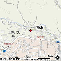 高知県高知市横浜736周辺の地図