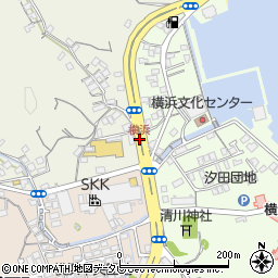 横浜周辺の地図