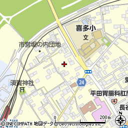愛媛県大洲市若宮343-7周辺の地図
