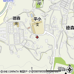 愛媛県大洲市徳森2652周辺の地図