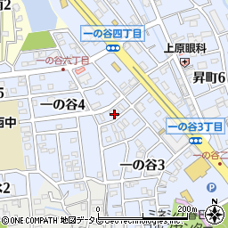 福岡県春日市一の谷3丁目7周辺の地図