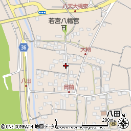 八田郵便局 ＡＴＭ周辺の地図