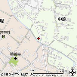 大分県宇佐市中原47周辺の地図