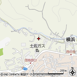 高知県高知市横浜712周辺の地図