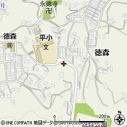 愛媛県大洲市徳森2589周辺の地図