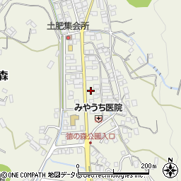 愛媛県大洲市徳森2217-38周辺の地図