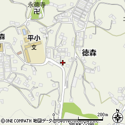 愛媛県大洲市徳森2540周辺の地図