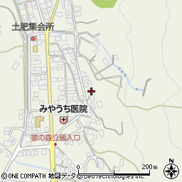 愛媛県大洲市徳森1950周辺の地図