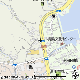 高知県高知市横浜370-1周辺の地図