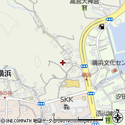 高知県高知市横浜375周辺の地図