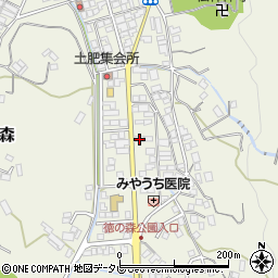 愛媛県大洲市徳森2217-22周辺の地図