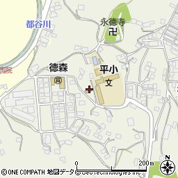 愛媛県大洲市徳森2620-1周辺の地図