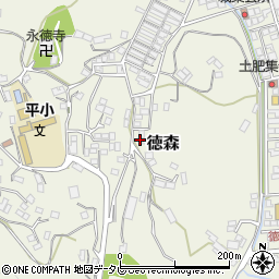 愛媛県大洲市徳森2490周辺の地図