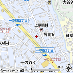 福岡県春日市一の谷2丁目27周辺の地図