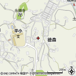 愛媛県大洲市徳森2550周辺の地図