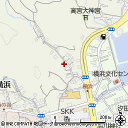 高知県高知市横浜383周辺の地図