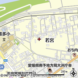 愛媛県大洲市若宮770周辺の地図