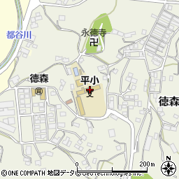 愛媛県大洲市徳森2600周辺の地図