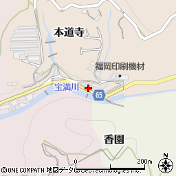 福岡県筑紫野市本道寺783周辺の地図