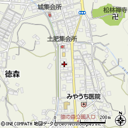 愛媛県大洲市徳森2245-12周辺の地図