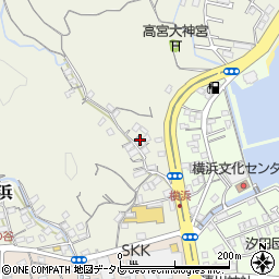 高知県高知市横浜380周辺の地図
