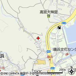 高知県高知市横浜392周辺の地図