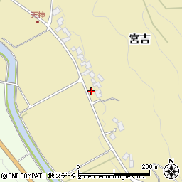 福岡県嘉麻市宮吉周辺の地図