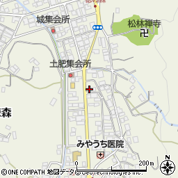 愛媛県大洲市徳森2217-16周辺の地図