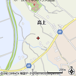 福岡県糸島市高上周辺の地図