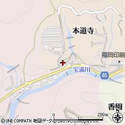福岡県筑紫野市本道寺794周辺の地図