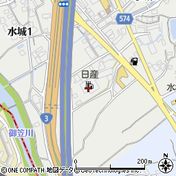 福岡日産自動車株式会社　水城テクニカルセンター周辺の地図