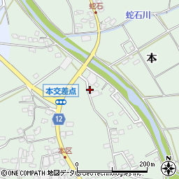 福岡県糸島市本1732周辺の地図