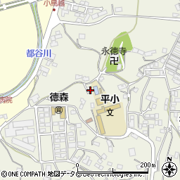 愛媛県大洲市徳森2678周辺の地図