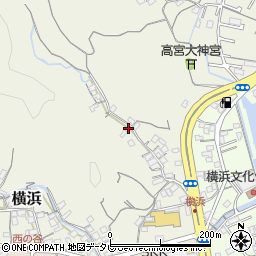 高知県高知市横浜403周辺の地図