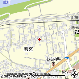 岡西商店周辺の地図