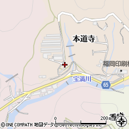 福岡県筑紫野市本道寺795-2周辺の地図