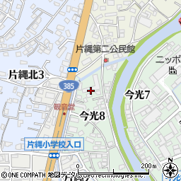 モントーレ那珂川けやき通り周辺の地図