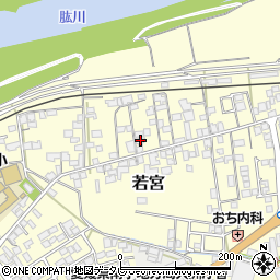 愛媛県大洲市若宮110周辺の地図