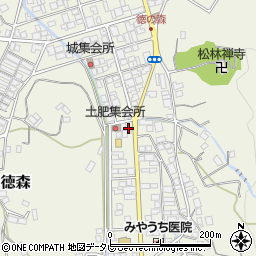 愛媛県大洲市徳森2321-79周辺の地図