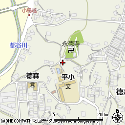 愛媛県大洲市徳森2602周辺の地図