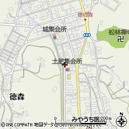 愛媛県大洲市徳森2321-113周辺の地図