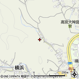高知県高知市横浜412周辺の地図