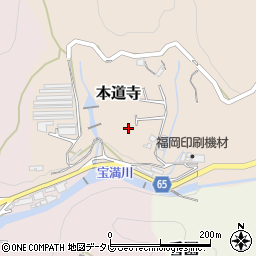 福岡県筑紫野市本道寺773-26周辺の地図