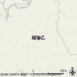 高知県高岡郡越知町越知乙周辺の地図