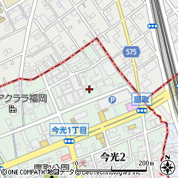 福岡第一交通那珂川営業所周辺の地図