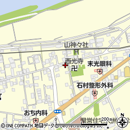 愛媛県大洲市若宮871周辺の地図