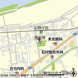 愛媛県大洲市若宮874-3周辺の地図