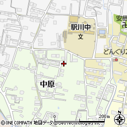 大分県宇佐市中原187周辺の地図