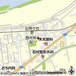 愛媛県大洲市若宮892周辺の地図